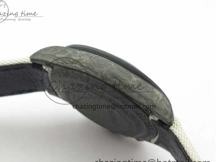 MiroTime 0320 WrinkleFree Daytona DIW Carbon Noob 1:1 Best Edition White Black Dial on Nylon Strap SA 2614